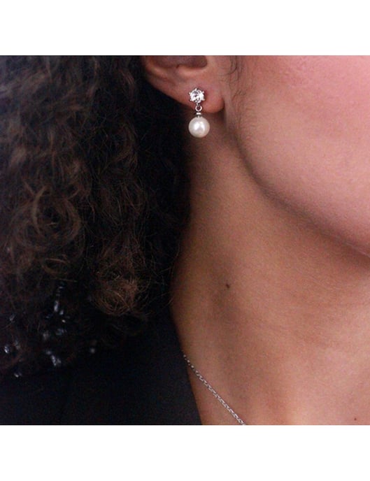Pauline Set und Box - Silber und Kristall - Image 4