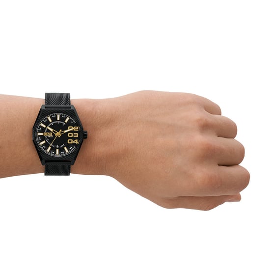 Diesel Scraper Men's Black Watch DZ2194