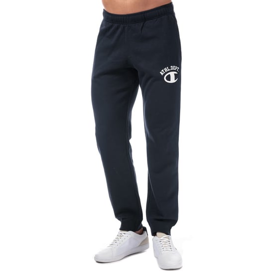 Men's Champion Closed Hem Joggers in Navy