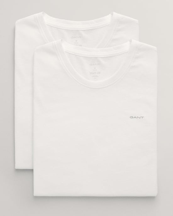 GANT Mens Crew Neck T-Shirt 2-Pack - Image 4