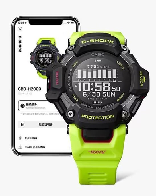Casio G-shock Grün Herren Armbanduhr GBD-H2000-1A9ER - Image 5