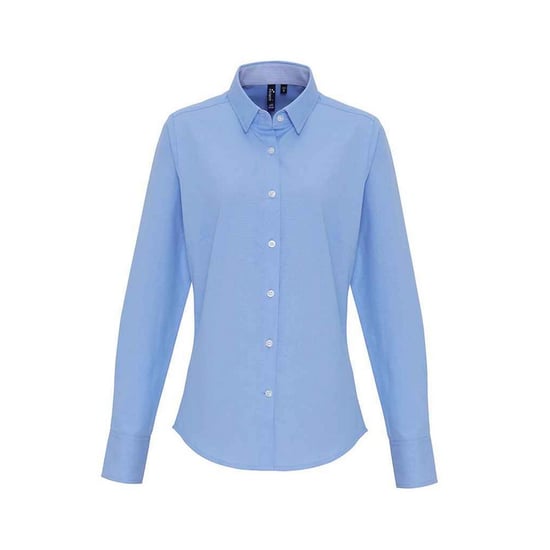 Premier - Formelles Hemd für Damen Langärmlig (Dunkelblau) - Image 1