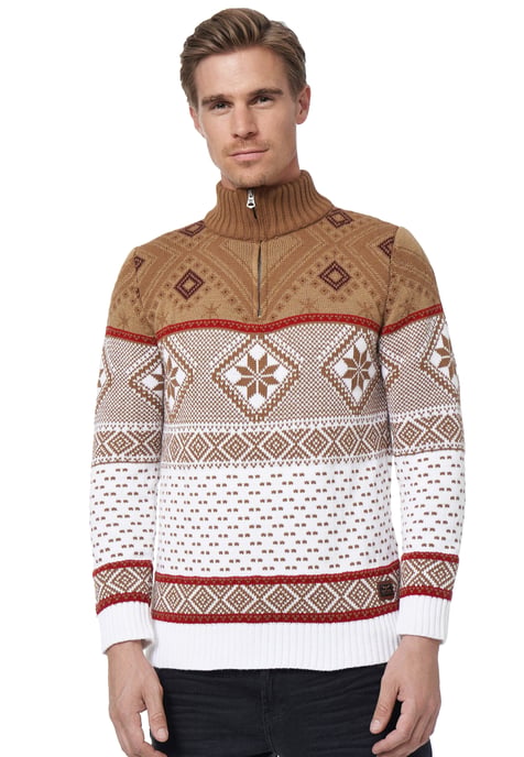 Rusty Neal Norwegischer Pullover Beige - Image 5