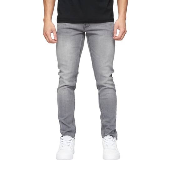 Crosshatch - "Buraca" Jeans für Herren (Graue Wäsche) - Image 1