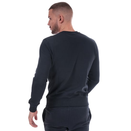 Men's Champion Large Logo Sweatshirt in Navy