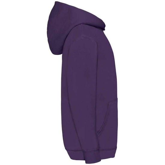 Fruit of the Loom - "Classic" Sweatshirt mit Kapuze für Kinder (Violett) - Image 3