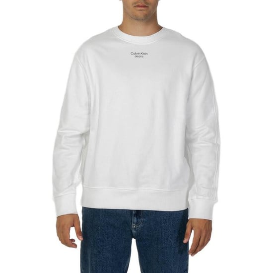 Calvin Klein Jeans Herren Sweatshirts Weiß - Image 1