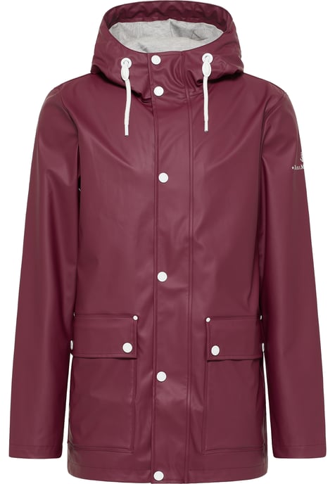 Dreimaster Regenjacke Herren Weinrot - Image 1
