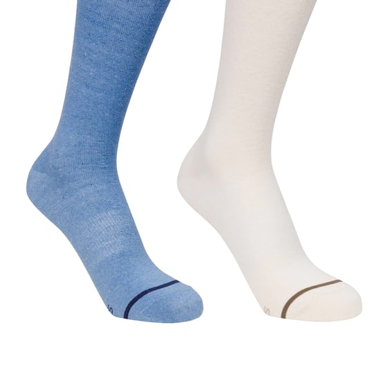 Trespass - "Heathan" Socken für Herren/Damen Unisex (3er-Pack) (Hafermilch/Cremefarbe/Blaugrau) - Image 2