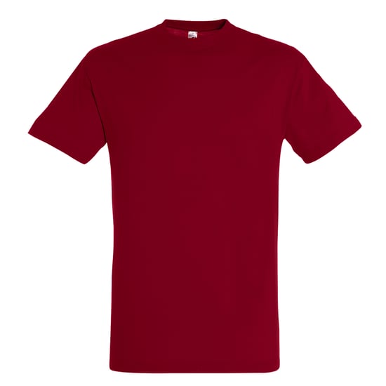 SOLS Herren Regent T-Shirt mit kurzen Ärmeln (Tango Rot) - Image 1
