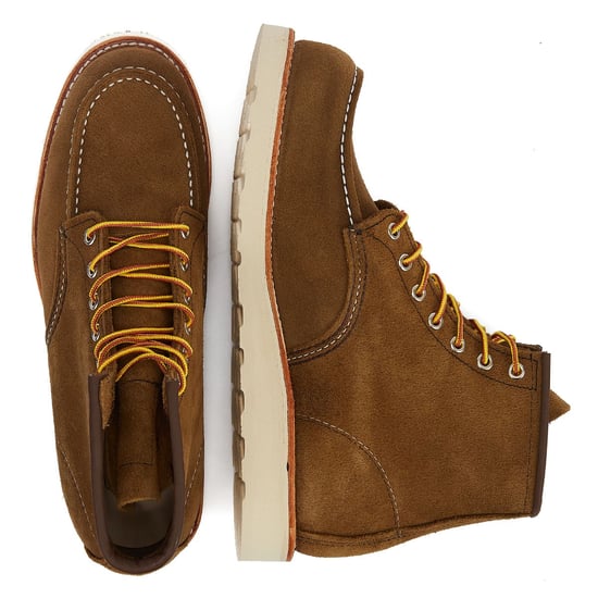 Red Wing Shoes Heritage Work 6Inch Moc Toe Hawthorne Abilene Men's Chesnut Stiefel - Image 6