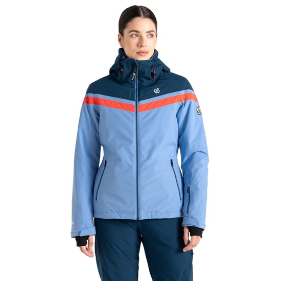Dare 2B - "Flurry" Skijacke für Damen (Hortensien-Blau/Dunkel-Orange) - Image 4