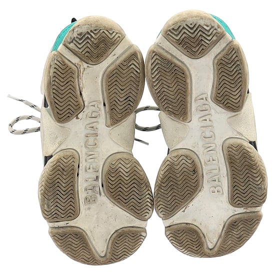 Balenciaga Triple S Sneaker aus türkisem Polyester - Image 6