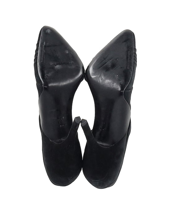 Alexander Wang Marcelia Laufsteg-Pumps aus schwarzem Wildleder - Image 5