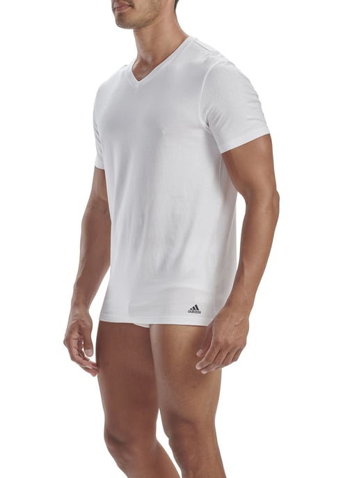 Adidas V-Neck   T-Shirt - Image 1