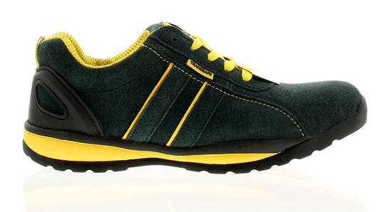New Mens/Gents Navy Tradesafe Suede Steel Toe Cap Safety Shoes.