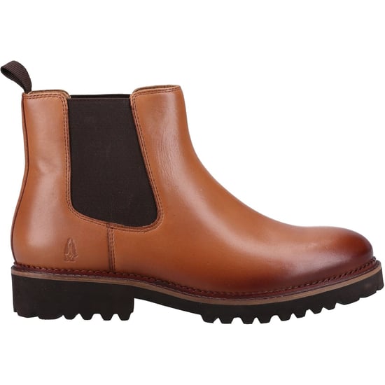 Hush Puppies Gwyneth Chelsea Wildleder Damen Tan Stiefel - Image 4