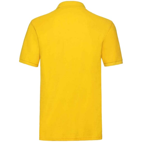 Fruit of the Loom Herren Premium Baumwolle Pique Polo Shirt (Sonnenblume) - Image 2