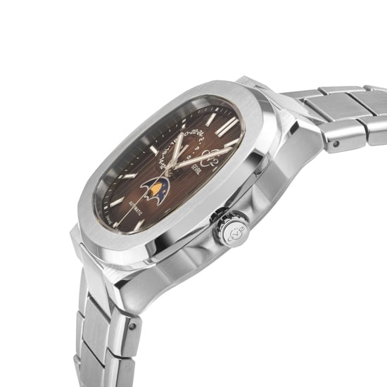 GV2  Potente Moon Phase 18407B Swiss Automatic Sellita SW285-1A Watch