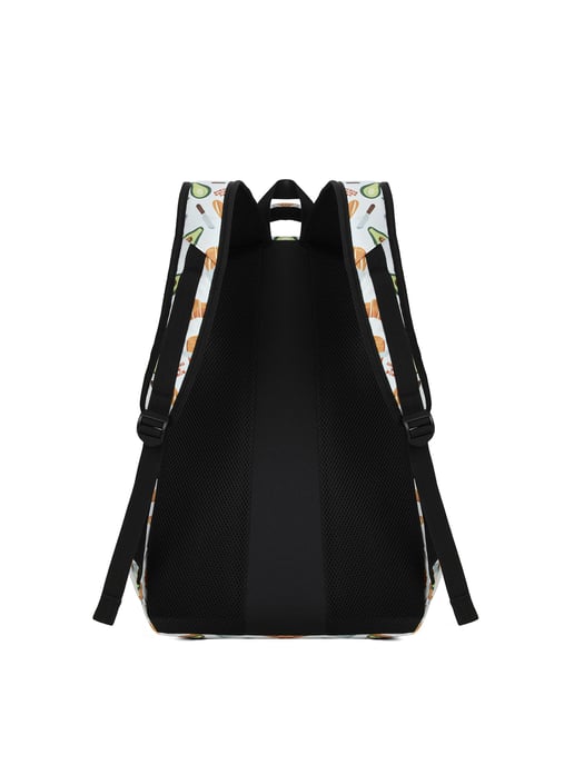 Aoking Rucksack Unisex WHITE - Image 4
