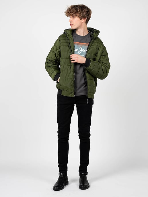 Pepe Jeans Jacke James Herren grün - Image 5