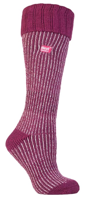 Heat Holders gerippte Damen-Thermostiefelsocken - Image 1