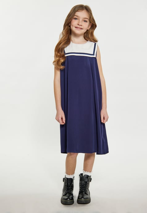 Dreimaster Kleid Mädchen (Kids) Marine - Image 2