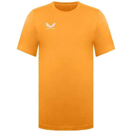 Castore Cotton Leisure Herren-T-Shirt in Orange - Image 1
