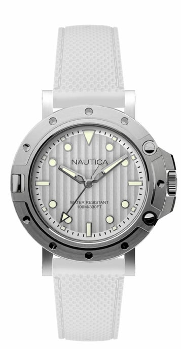Nautica Unisex-Uhr Quartz Silber - Image 1