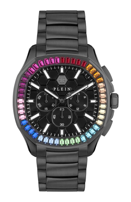 Philipp Plein $keleton $pectre Schwarz Herren Armbanduhr PWSAA0723 - Image 1