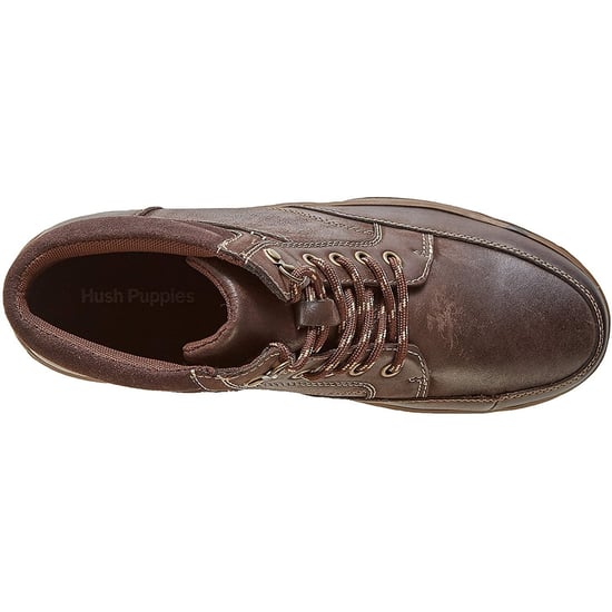 Hush Puppies Herren Grover Lederstiefel (Braun) - Image 4