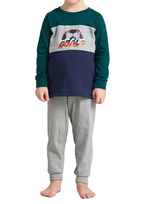 Schiesser Jungen Schlafanzug Lang Pyjama Mehrfarbig - Image 2