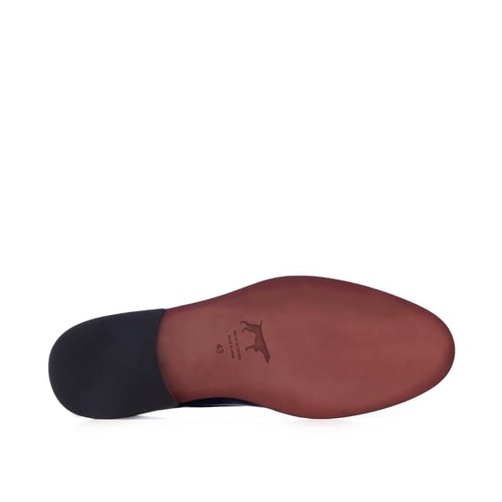 Men's Monk Leather Shoe in Black