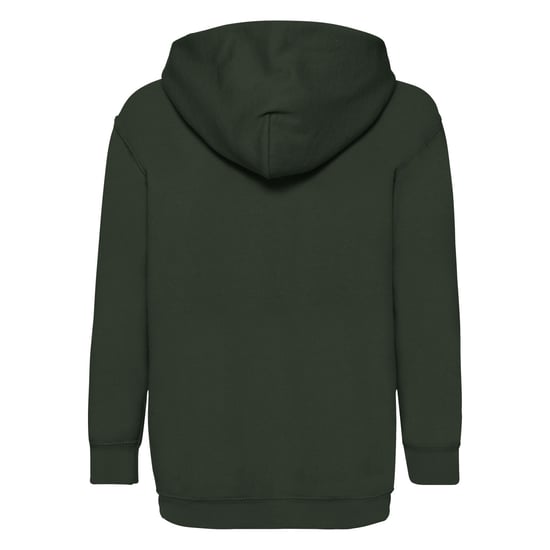 Fruit of the Loom - "Classic" Sweatshirt mit Kapuze für Kinder (Flaschengrün) - Image 2