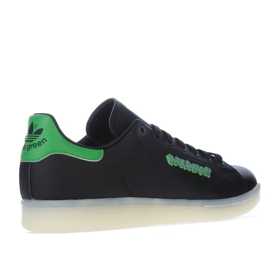 Men's adidas Originals Stan Smith X Hulk Trainers in black green
