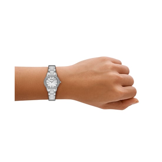 Emporio Armani Mia Silber Damen Armbanduhr AR11669 - Image 4