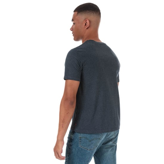 Men's Levis Graphic Crew Neck T-Shirt in Grey