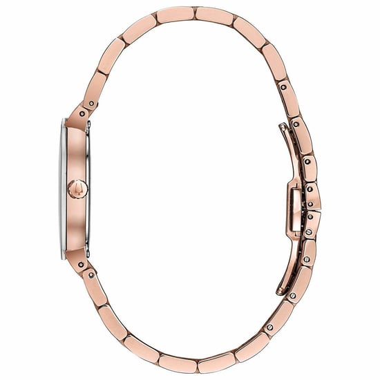 Bulova Futuro roségold Damen Armbanduhr 97P132 - Image 3