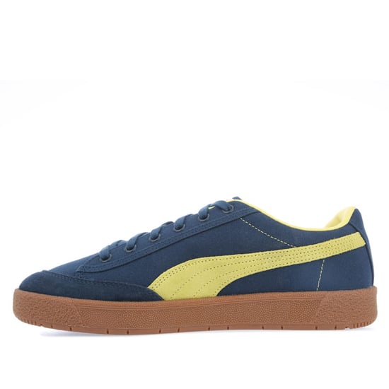 Baskets Mallorca Puma Pour Homme en Bleu Jaune - Image 5