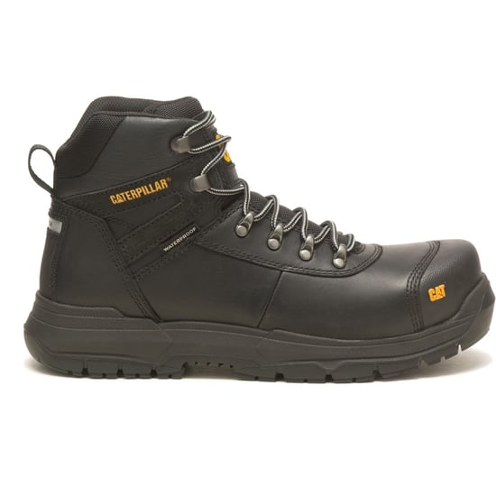 Caterpillar Pneumatic 2.0 Leder Schwarz Sicherheitsstiefel - Image 6