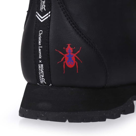 Men's Regatta Christian Lacroix Leather Walking Boots in Black