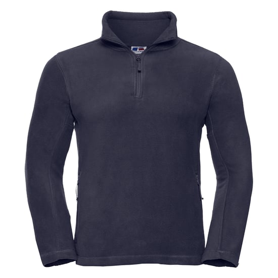 Russell Herren 1/4 Zip Outdoor Fleece Oberteil (French Navy) - Image 1