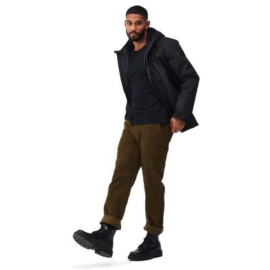 Regatta Mens Sterlings IV Waterproof Jacket (Black)