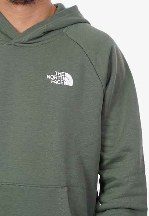 The North Face Mens Reglan Red Box Hoodie in gebleichten Thymian - Image 3