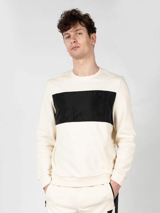 Guess Sweatshirt Remy Herren weiß - Image 3