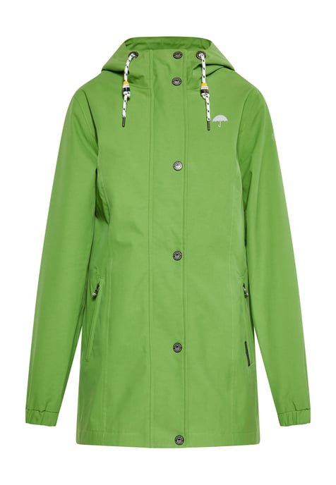Schmuddelwedda Regenjacke Damen hellgrün - Image 1