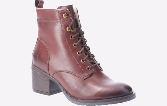 Hush Puppies Harriet Damenstiefel Aus Braunem Leder - Image 2