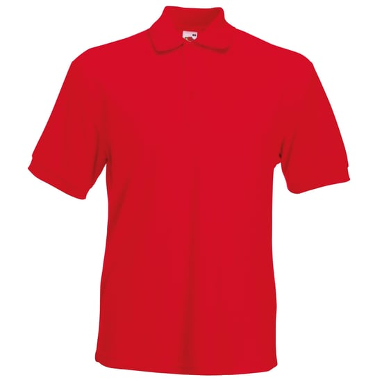 Fruit Of The Loom Herren 65/35 Heavyweight Pique Kurzarm-Poloshirt - Image 1