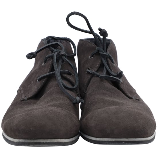 Tod's Schnür-Stiefel in Dunkelbraunem Wildleder - Image 2