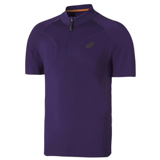 Asics Motion Dry Fujitrail Lila Poloshirt für Herren - Image 1
